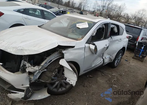 2023 Acura Rdx Standard from USA, damaged, VIN 5J8TC2H36PL021380